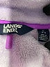 Lands' End 100% Polyester Purple Sweatshirt Size L - photo 7