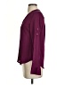 Express 100% Polyester Burgundy Long Sleeve Blouse Size XXS - photo 5