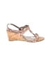 Donald J Pliner Metallic Pink Wedges Size 10 - photo 1