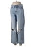 Express 100% Cotton Blue Jeans Size 6 - photo 1