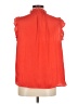 Maison d' Amelie 100% Polyester Red Sleeveless Blouse Size M - photo 2