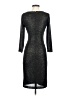 Cache Metallic Black Cocktail Dress Size S - photo 2