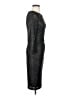Cache Metallic Black Cocktail Dress Size S - photo 4