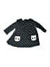 Carter's 100% Cotton Black Long Sleeve Polo 0-3 MO / 3 MO - photo 1