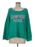 Miracle 100% Polyester Green Pullover Sweater Size M - photo 1