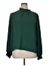 Lyaner 100% Polyester Green Long Sleeve Blouse Size XL - photo 1