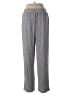Open Edit Solid Gray Casual Pants Size M - photo 2