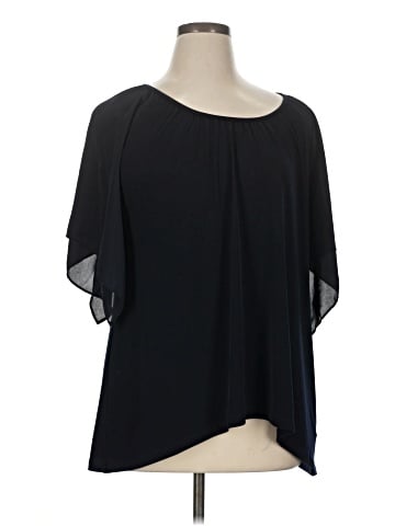 PREMISE Short Sleeve Blouse (view 1)