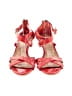Merona Red Sandals Size 4 - photo 2