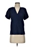 Current Air Blue Short Sleeve Blouse Size XS - photo 1