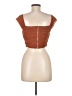 Shein Brown Tube Top Size 6 - photo 2