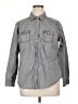 Torrid Gray Long Sleeve Button-Down Shirt Size 1X Plus (1) - photo 1