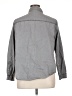 Torrid Gray Long Sleeve Button-Down Shirt Size 1X Plus (1) - photo 2