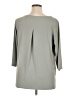 Susan Graver Gray 3/4 Sleeve T-Shirt Size XL - photo 2