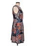 Connected Apparel Print Blue Casual Dress Size 10 (petite) - photo 4