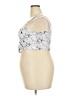 Zaful Tie-dye White Silver Tank Top Size 2X - photo 5