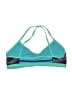 TYR 100% Polyester Chevron-herringbone Green Swimsuit Top Size 14 - 16 - photo 2