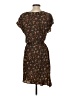 Gap 100% Rayon Print Brown Casual Dress Size S - photo 2