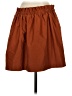 Zara Solid Brown Casual Skirt Size S - photo 2