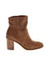 Lucky Brand Brown Tan Ankle Boots Size 6 1/2 - photo 1