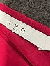 IRO 100% Polyester Burgundy Cocktail Dress Size EU (FR) 36 / US 4 - photo 6