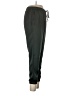 Socialite Solid Green Track Pants Size L - photo 4