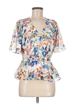 Tanya Taylor Short Sleeve Blouse