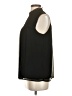 Ann Taylor 100% Polyester Black Sleeveless Blouse Size S - photo 5