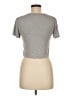 Forever 21 Gray Short Sleeve Top Size M - photo 2
