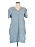 Ellison 100% Tencel Blue Short Sleeve Blouse Size M - photo 1