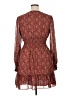Max Studio Paisley Brown Casual Dress Size XL - photo 2