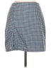 Blue Rain Houndstooth Blue Casual Skirt Size M - photo 1