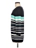 Basic Editions 100% Cotton Stripes Teal Pullover Sweater Size M - photo 5