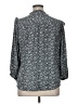 LC Lauren Conrad 100% Polyester Gray 3/4 Sleeve Blouse Size 0X - photo 2