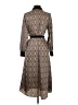 Zara 100% Polyester Brown Casual Dress Size S - photo 2