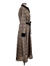 Zara 100% Polyester Brown Casual Dress Size S - photo 4