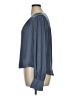 Evereve 100% Polyester Gray Long Sleeve Blouse Size XL - photo 5