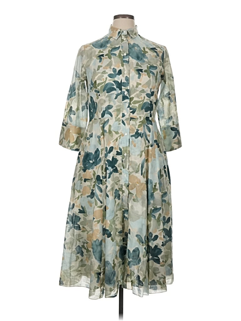 Pre-owned Rosso35 Casual Dress In Green