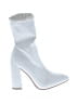 Nasty Gal Inc. White Ankle Boots Size EU 40 - photo 1