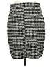 Express Houndstooth Black Casual Skirt Size 8 - photo 2