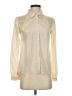 Thistlepearl 100% Polyester Ivory Long Sleeve Blouse Size S - photo 1