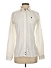 Eastern Mountain Sports 100% Polyester Ivory Long Sleeve Blouse Size S - photo 1