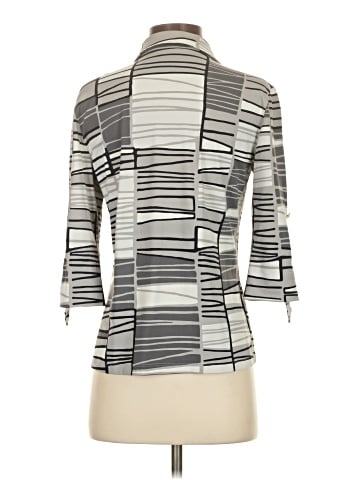 J. McLaughlin 3/4 Sleeve Button-Down Shirt (view 2)