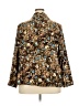 Cj Banks Animal Print Brown 3/4 Sleeve Blouse Size 2X - photo 2