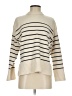 Zara Stripes Ivory Turtleneck Sweater Size XS - photo 1