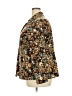 Cj Banks Animal Print Brown 3/4 Sleeve Blouse Size 2X - photo 5