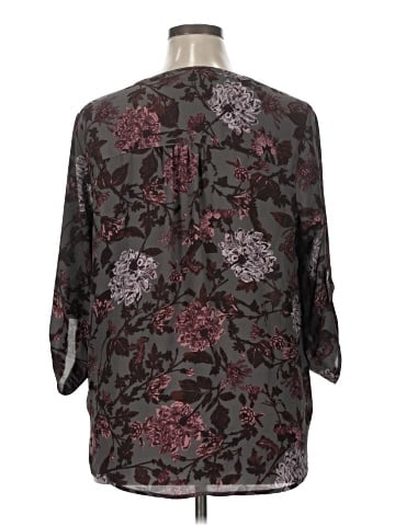 Maurices 3/4 Sleeve Blouse (view 2)