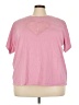 Torrid 100% Cotton Hearts Pink Short Sleeve Top Size 3X Plus (3) - photo 1