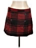 Gap Plaid Red Wool Skirt Size 12 - photo 1