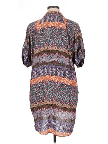 Josie Natori 3/4 Sleeve Button-Down Shirt (view 2)